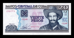 Cuba 20 Pesos Camilo Cienfuegos 2016 Pick 122k Sc Unc - Cuba