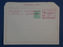 BM5  BELGIQUE  BELLE  LETTRE AEROGRAMME   1950  LUCHTPOST  + NON VOYAGé ++ - Aérogrammes