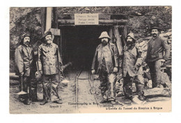 DH1280 - VS - TUNNELEINGANG IN BRIG - L' ENTRÉE DU TUNNEL DU SIMPLON À BRIGUE - Brigue-Glis 