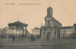 CHARLEROI  PLACE VERTE ET EGLISE DE LA VILLE HAUTE        2 SCANS - La-Roche-en-Ardenne