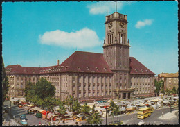 D-10825 Berlin - Rathaus Schöneberg - Markt - Cars - Opel Rekord P1 - VW Käfer - Mercedes Lo 319 - Schöneberg