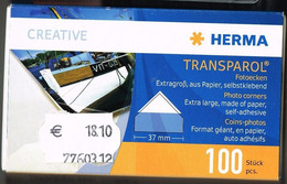 Boite De 100 Coins Photos Géants Herma à 50 % - Toebehoren