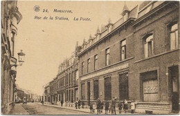 Moeskroen - Mouscron   *  Rue De La Station - La Poste - Mouscron - Moeskroen