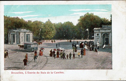 CPA Carte Postale Bruxelles Entrée Du Bois De La Cambre Début 1900  VM62101 - Forêts, Parcs, Jardins