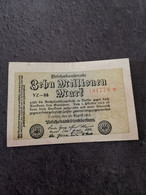 BILLET 10 MILLIONEN MARK 22 08 1923 ALLEMAGNE / BANKNOTE GERMANY - Zonder Classificatie