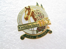 TOP  PIN'S  ANIMAUX  CHEVAL   KENTUCKY  DERBY  CHURCHILL DOWNS     Email Grand Feu  SUPERBE - Animaux