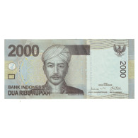 Billet, Indonésie, 2000 Rupiah, 2009, KM:148b, NEUF - Indonésie