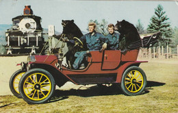 Clark's Trading Post, North Woodstock, New Hampshire Ebony And Midnight And The Clark Brothers Ride 1909 Ford - White Mountains