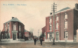 CPA - Belgique - Jumet - Rue Solnier - Edit. Impr. Roger Loriaux - Phototypie M. Marcovici - Colorisé - Animé - Charleroi