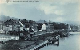 CPA - Belgique - Jemeppe Sur Meuse - Quai Des Carpes - Edit. Ste An. Belge - S.B.P. - Péniche - Canal - - Seraing