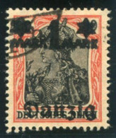 DANZIG 1920 (1 Nov.) 1 Mk Surcharge,without Burelage Used.  Michel 41 III - Usati