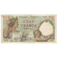 France, 100 Francs, Sully, 1939, R.431, TB+, Fayette:26.04, KM:94 - 100 F 1939-1942 ''Sully''