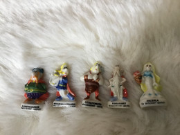 ENCORE PLUS RARE Série 5/7 Fèves Brillantes De 1993 Différentes De Celles De 1994, 1995/1996 ASTERIX & OBELIX - Fumetti