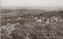 VIEW FROM BEACON HILL - GREAT MALVERN - Malvern