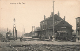 CPA - Belgique - Jemeppe - La Gare - Animé - Barrière - Seraing