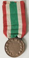 REGNO D’ITALIA- Vittorio Emanuele III SPLENDIDA MEDAGLIA Per L’Unita’ D’Italia 1848 1918 Della Ass.ne Madri E Vedove - Monedas/ De Necesidad