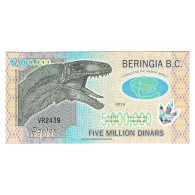 Billet, Canada, Dinar, 2013, 5000000 BERINGIA B C, NEUF - Canada