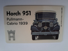 DUITSLAND/ GERMANY  CHIPCARD  K 078 / PULMAN CABRIO 1939 / CARS  ONLY 11000 EX  MINT  CARD **12014** - K-Serie : Serie Clienti