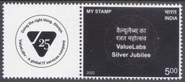 India - My Stamp New Issue 06-07-2022  (Yvert 3484) - Nuevos