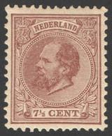 Nederland 1888 NVPH Nr 20 Ongebruikt/MH Koning Willem III, King William III - Ongebruikt