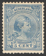 Nederland 1891 NVPH Nr 35 Ongebruikt/MH Prinses Wilhelmina, Princess Wilhelmina - Nuevos