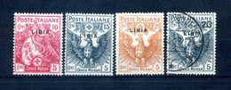 1915-16 LIBIA Croce Rossa S3 (*) Senza Gomma + 1 Usato - Libië