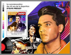 CHAD 2022 MNH Elvis Presley S/S - OFFICIAL ISSUE - DHQ2303 - Elvis Presley