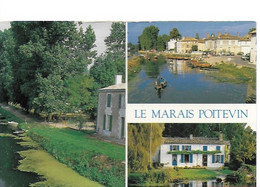 Coulon. -  Beauté Du  Marais Poitevin -  Cachet De La Poste 2002 - Autres & Non Classés