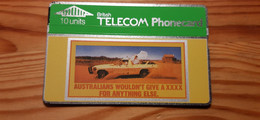 Phonecard United Kingdom, BT 747A - Car, Australia Related - BT Emissioni Commemorative