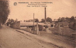 CPA - Belgique - Nederbrakel - Eaux Minerrales - Topbronnen - Etablissement D'Exploitation - Edit. Albert - Brakel