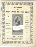 1928 Almanach ND Sacré-Coeur / Religion / 37 Issoudun / Reportage 7 Pages Iles Gilbert (Kiribati) Colonies Britanniques - Reino Unido