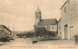 NEUILLY L'ÉVÊQUE L'église, Rue De La Gare - Neuilly L'Eveque