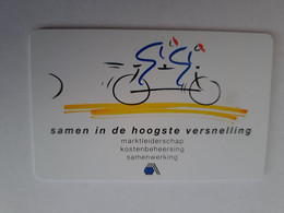 NETHERLANDS  ADVERTISING CHIPCARD  CRE 317 / BICICLE     MINT    ** 12036** - Privat