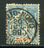 24653A BENIN N°38° 15c. Bleu Type Groupe  1894  B/TB - Oblitérés