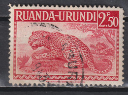 Timbre Oblitéré Du Ruanda Urundi  De 1942  N° 139 - Usati