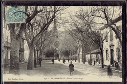 CPA 83 - COLLOBRIERES - PLACE VICTOR HUGO - Collobrieres