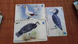 Birds 3 Phonecard  Used Rare - Otros & Sin Clasificación