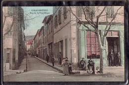 CPA 83 - COLLOBRIERES - RUE DE LA REPUBLIQUE - COULEUR - Collobrieres