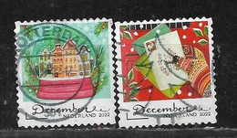 NETHERLANDS 2022 XMAS PAIR - Used Stamps