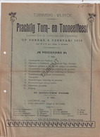 Wilrijk -  Prachtige Turn- En Toneelfeest - 1910 (V2143) - Programme