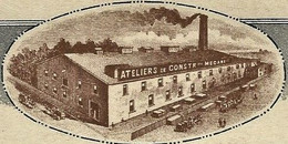 ENTETE Ets L. FROIDEFOND Libourne (Gironde)  	AGRICULTURE VITICULTURE MATERIELS MOTEURS B.E.V.SCANS - 1900 – 1949