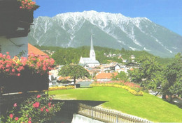 Austria:Tirol, Imst Overview With Church - Imst