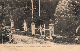 CPA - Nouvelle Calédonie - Tonghoue - Le Pont Du Diable - Edit. Levy Fils Et Cie - Animé - B. Et F. - Nieuw-Caledonië