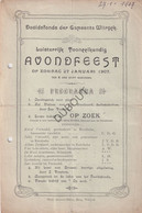 Wilrijk -  Luisterrijk Avondfeest - 1907 (V2140) - Programme