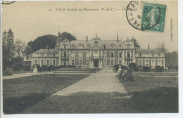 CPA 62  BERTINCOURT VELU Le Château Parc Façade Du Château - Bertincourt