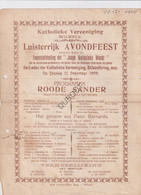 Wilrijk -  Luisterrijk Avondfeest - 1909 (V2139) - Programme