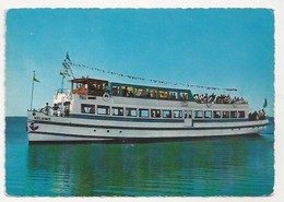 NL.- HARDERWIJK. M.S. VELUWE. VERENIGDE TOURISTENBEDRIJVEN. RONDVAART LANGS ZUIDERZEEWERKEN. - Tugboats