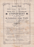 Wilrijk - Turn En Toneelkundig Avondfeest - 1909 (V2148) - Programme