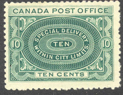 1446) Canada E1 Special Delivery Mint 1898 - Exprès