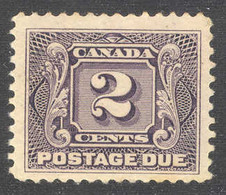 1459) Canada J2 Postage Due MNH 1908 - Impuestos